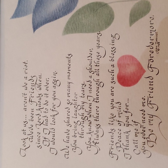 Picture frame with saying - Picture 2 of 3